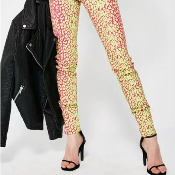 Daang Goodman nyc leopard jeans size 1 - Picture 3 of 8